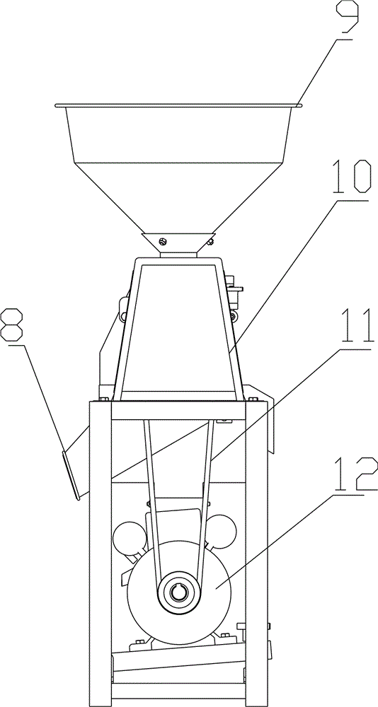 a rice milling machine