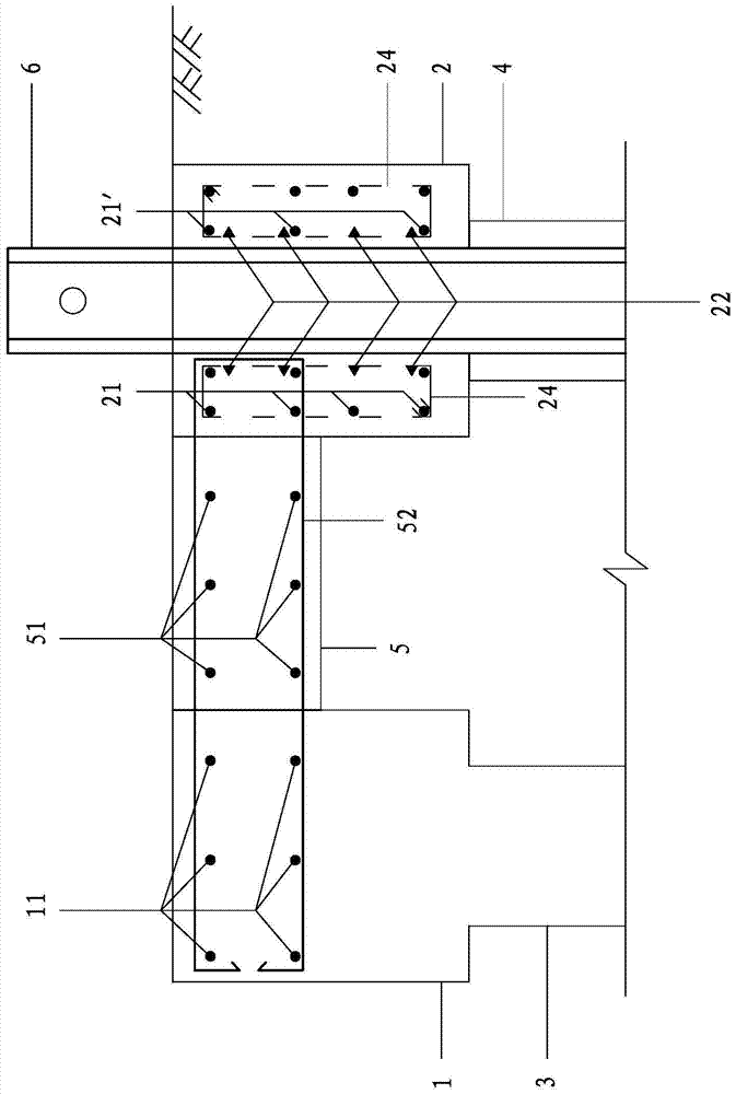 A connecting plate for special-shaped double-row piles