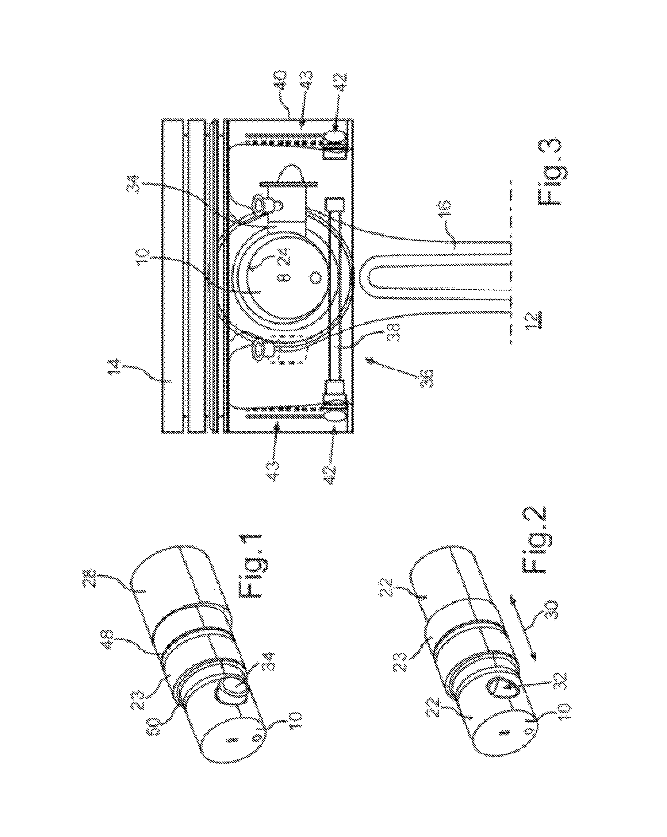 Piston arrangement for a combustion chamber of an internal combustion engine, having a variable compression ratio