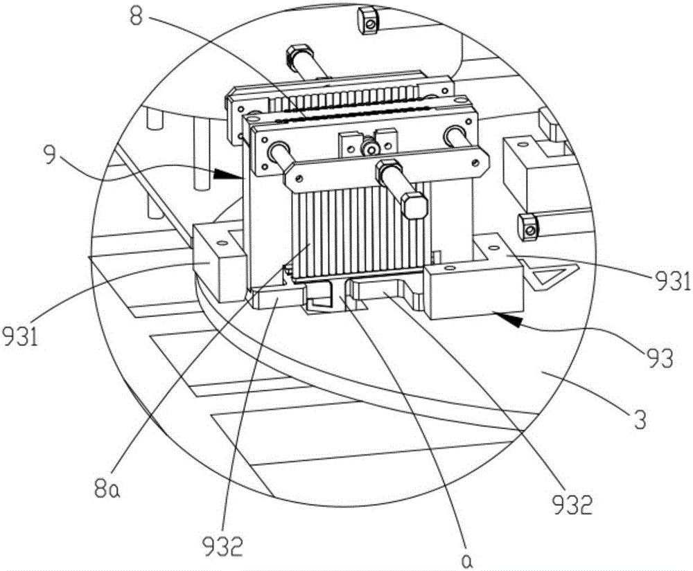 Full-automatic continuous processing device for tubular battery plate