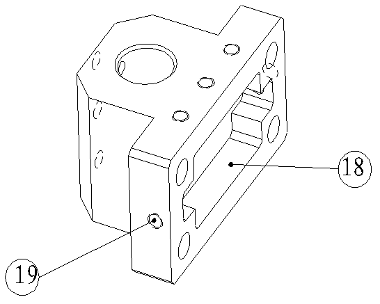 Hot pressing head with adjustable parallelism