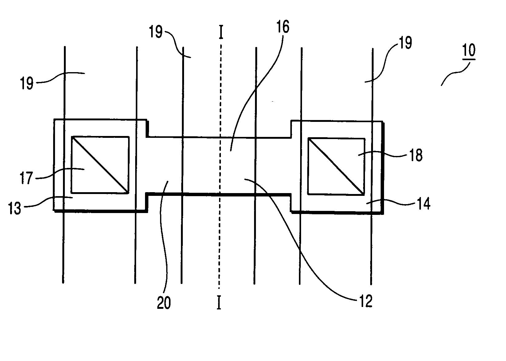 Thin-film transistor formed on insulating substrate