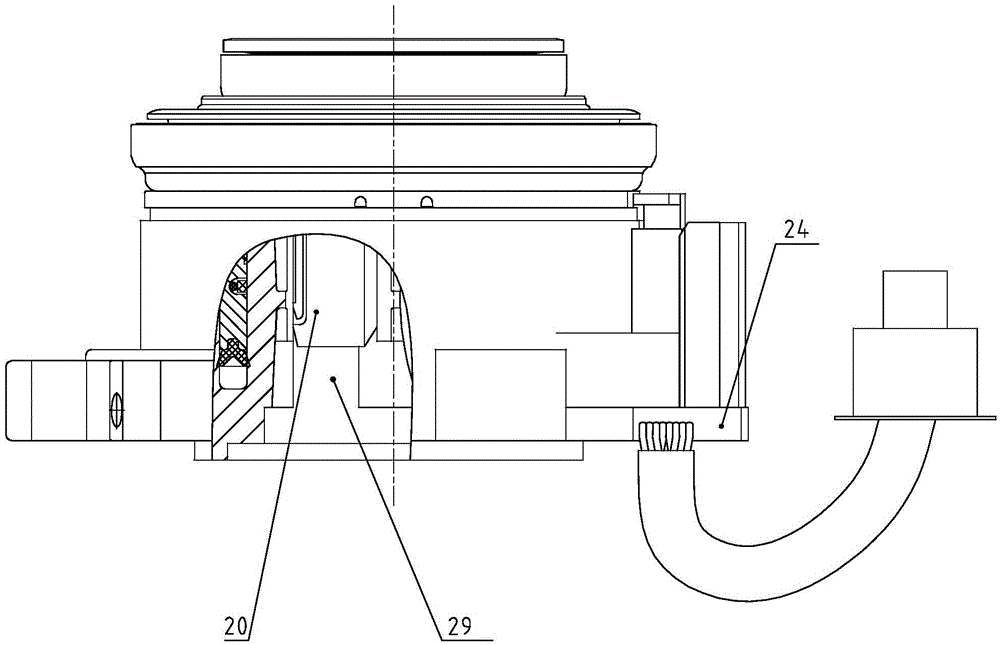 Dry-type dual-clutch hydraulic combination and separation bearing assembly