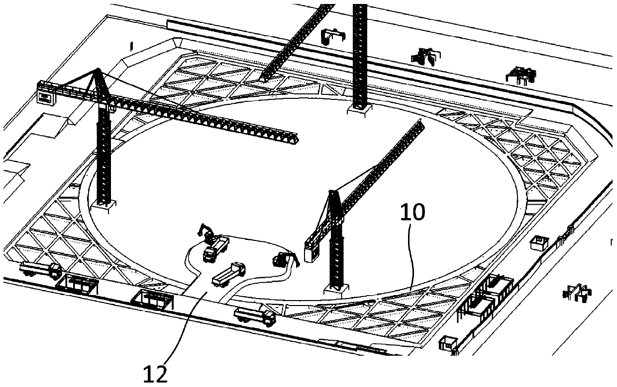 Earthwork Excavation Method Under Circular Support of Deep Foundation Pit