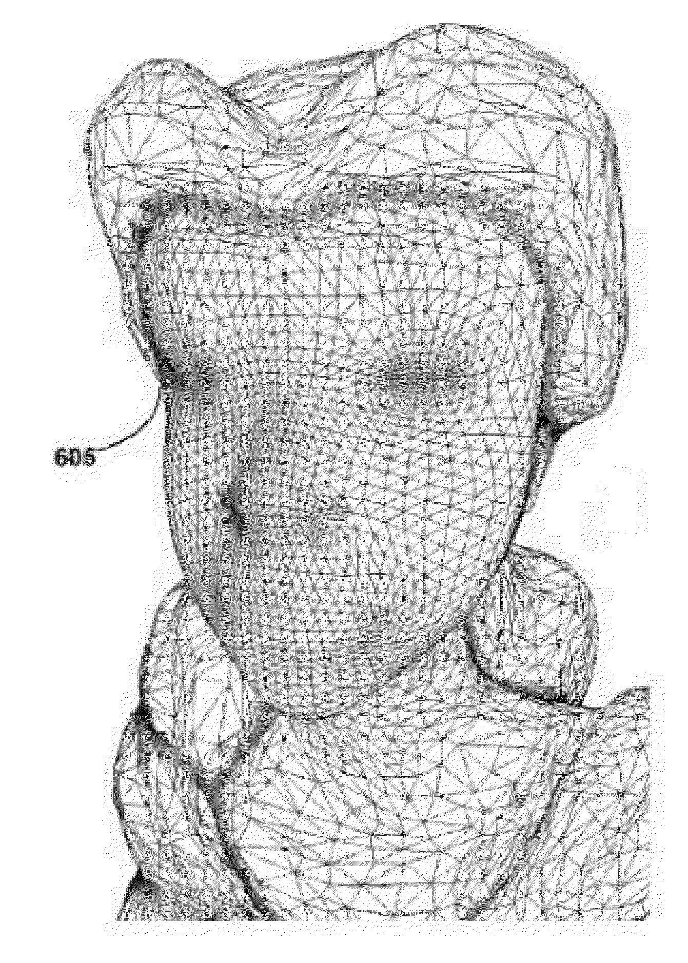 Techniques for processing reconstructed three-dimensional image data