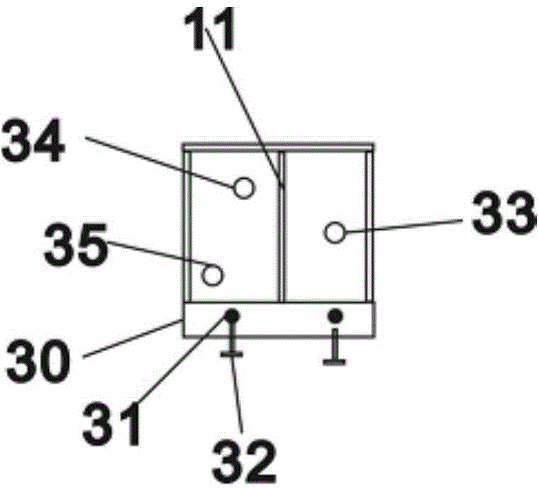 Aeration zone soil adsorption parameter tester based on weak adsorption pollutants