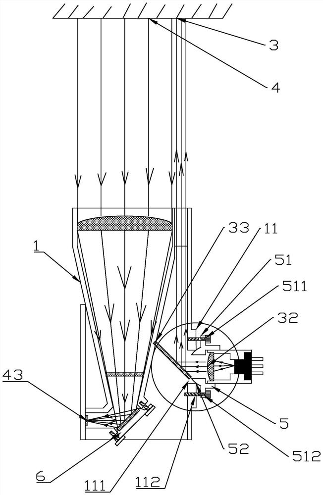 Optical axis fine tuning method of laser range finder and laser range finder