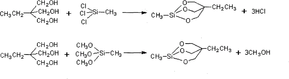 Organic silicon flame-retardant carbon-forming agent and preparation method thereof