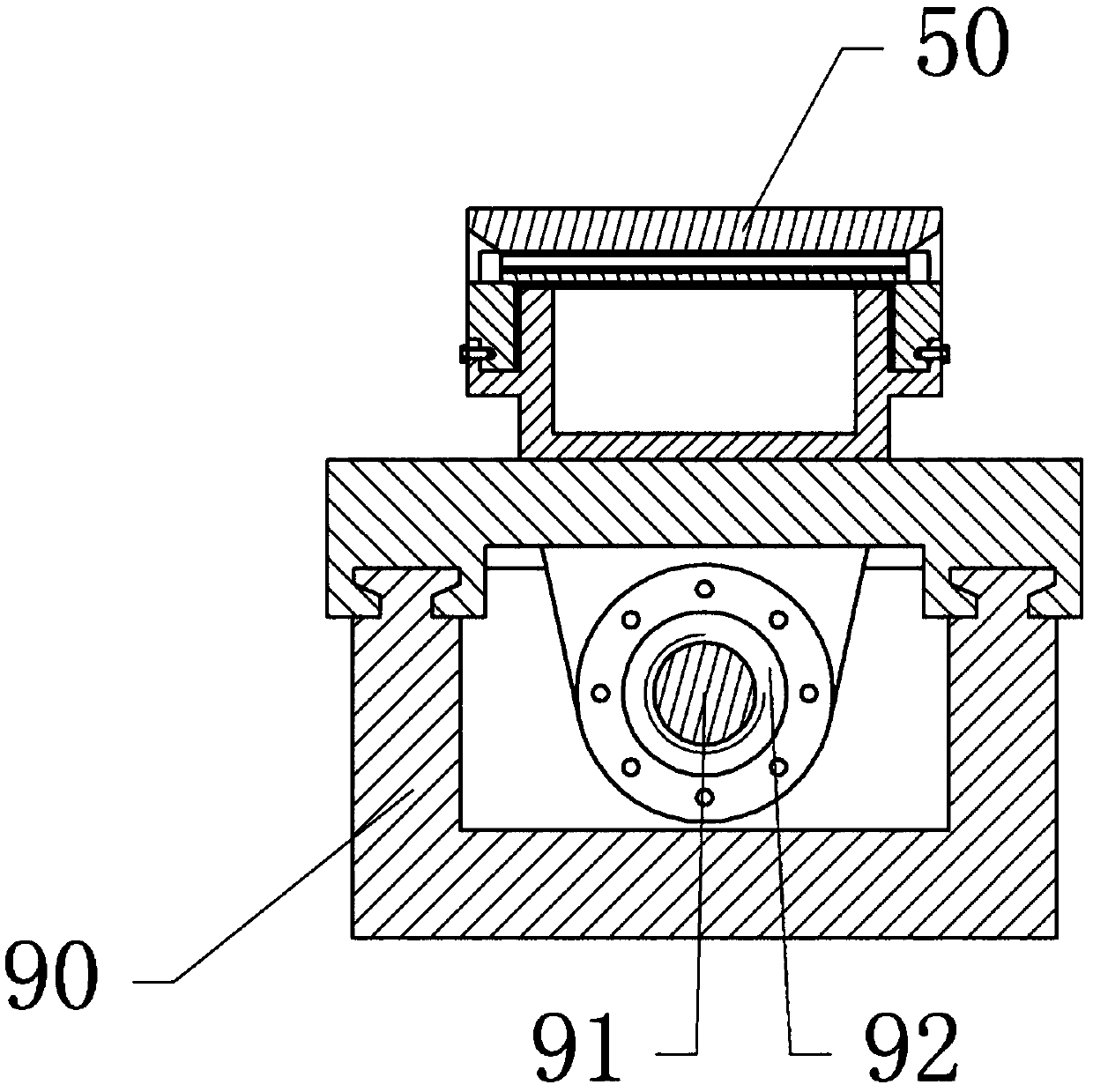 Strip rewinding system