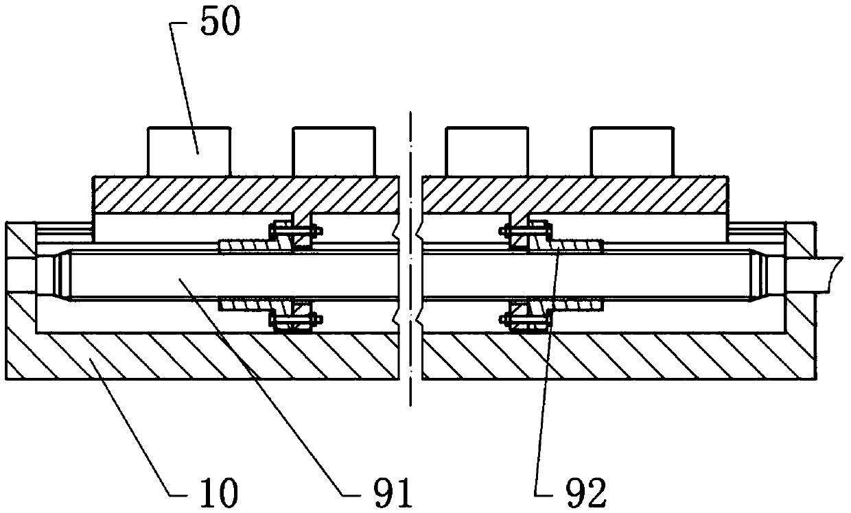 Strip rewinding system