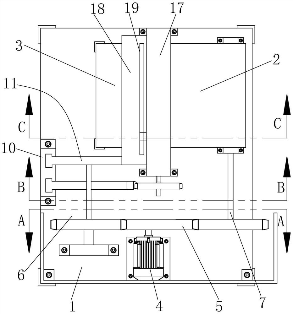 An automatic dividing device for multi-layer medical paper