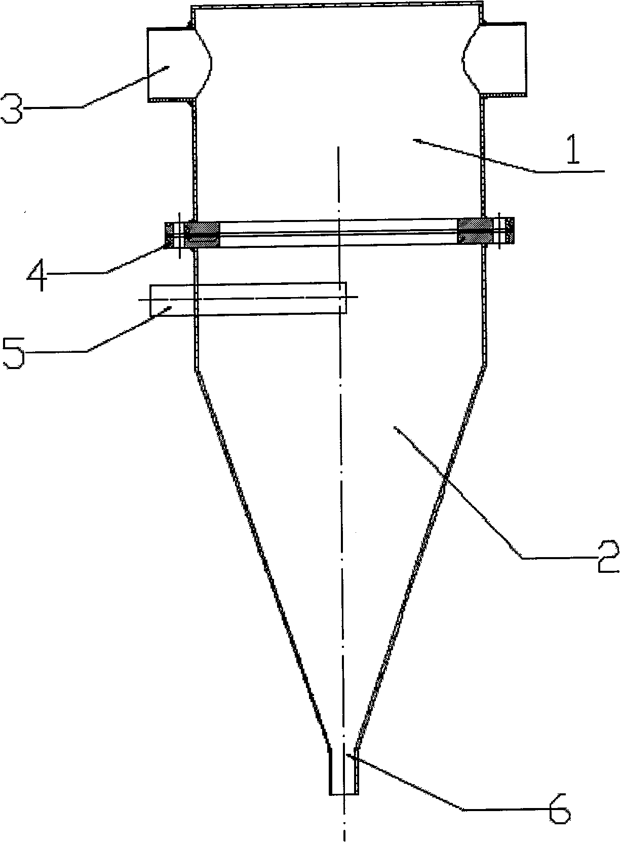 Double chamber vortex generator for single effect solar energy absorption refrigeration system