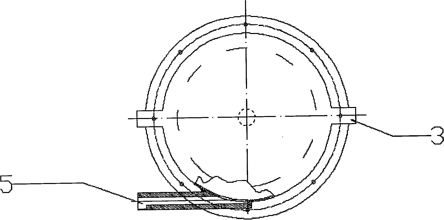 Double chamber vortex generator for single effect solar energy absorption refrigeration system