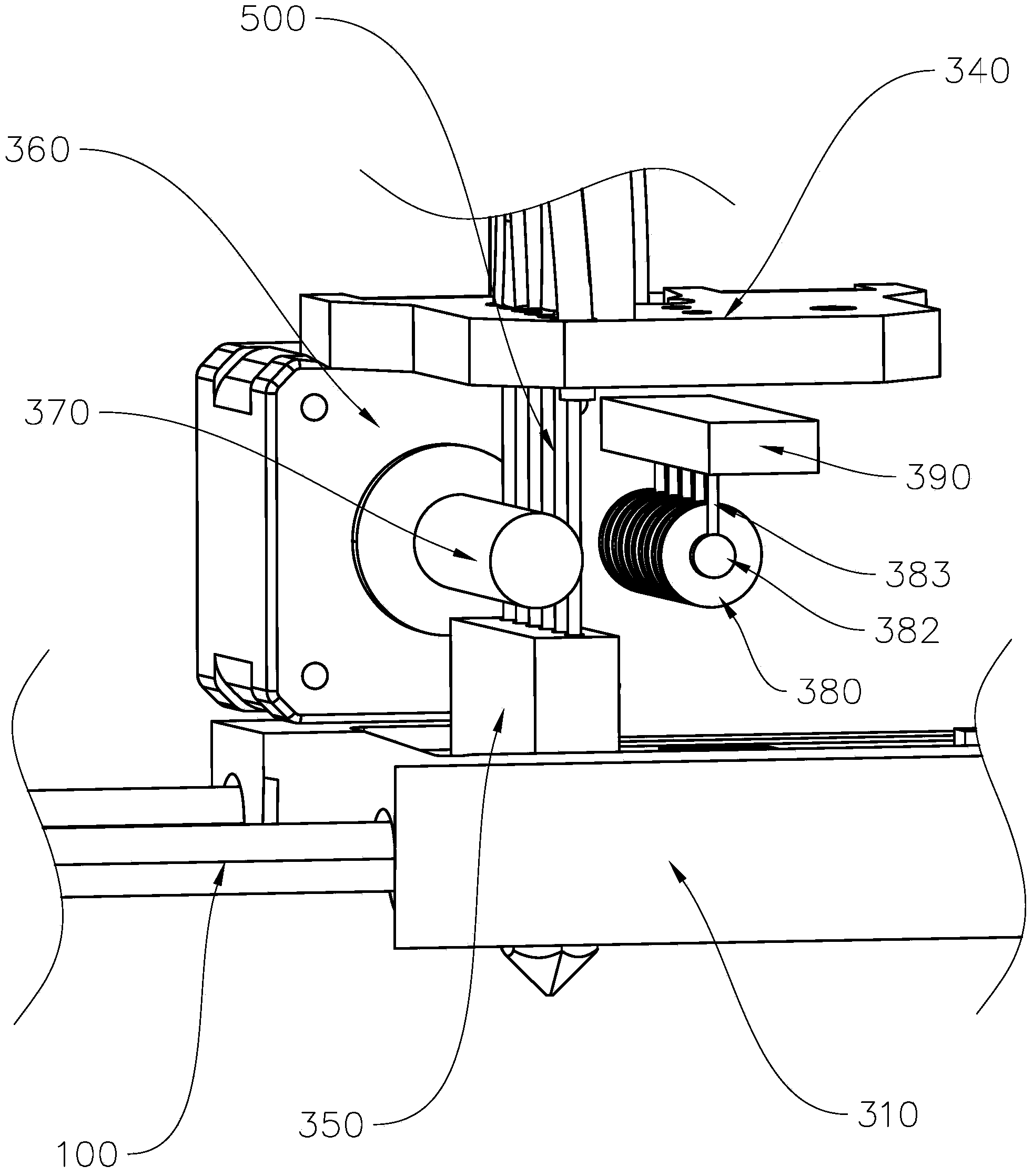 3D printer and printing method thereof