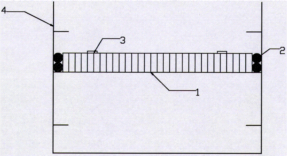 Sealing cover for preventing volatilization and dissipation of VOCs from sewage treating pond source