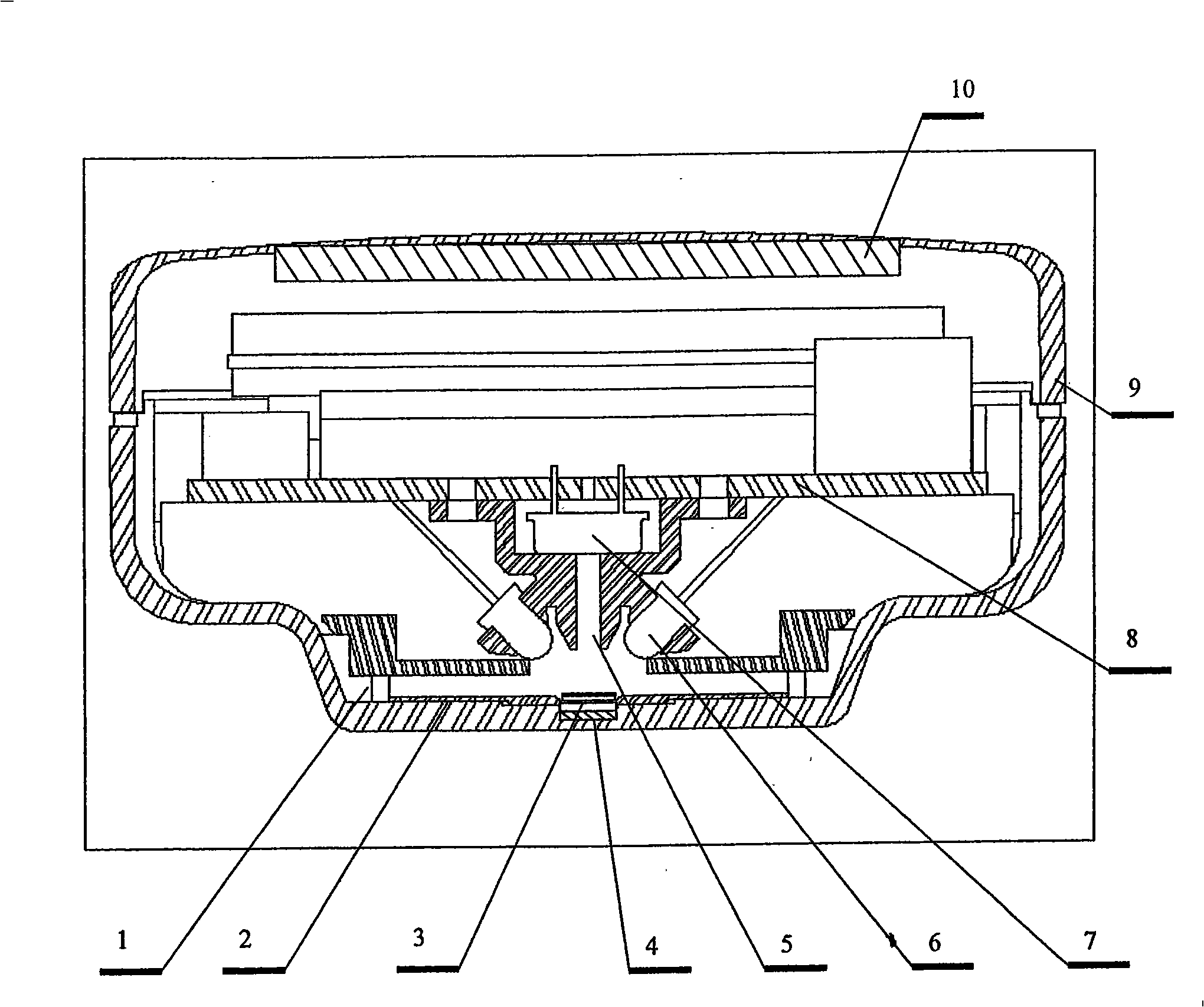 Ethanol content detection device