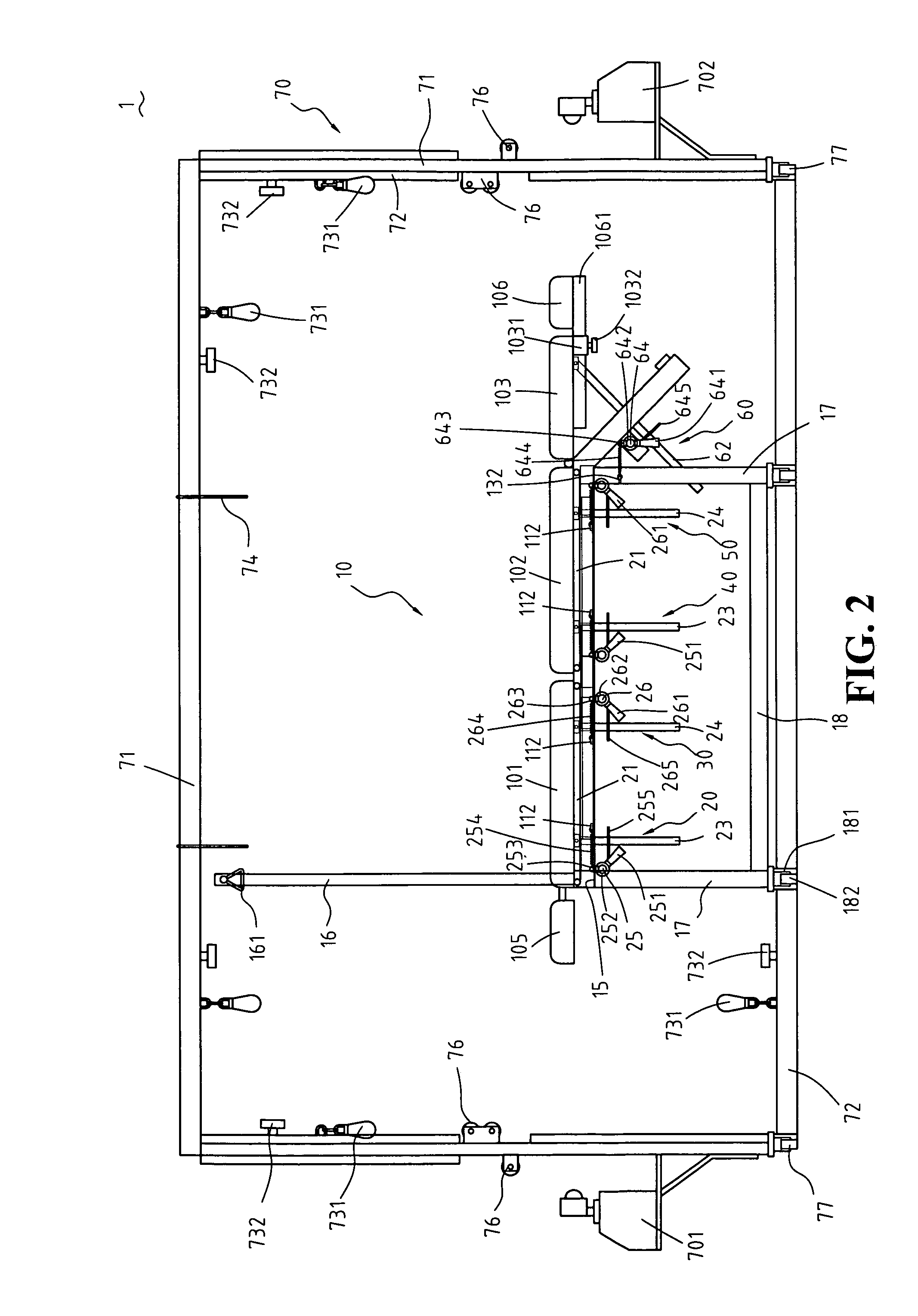 Adjustable spinal rehabilitation device