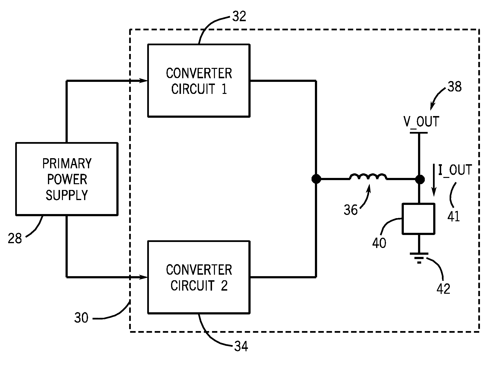 Battery charger using phase shift double forward converting circuit