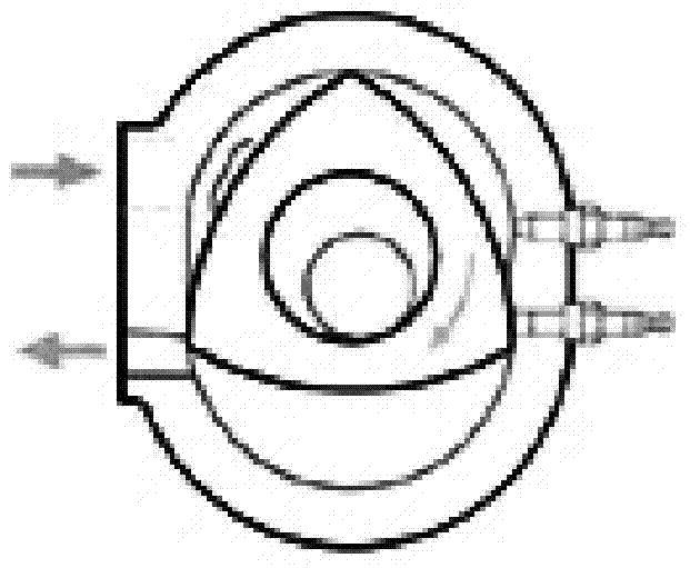 Thermodynamic cycle method for prime mover on basis of correct timing constant volume combustion mode