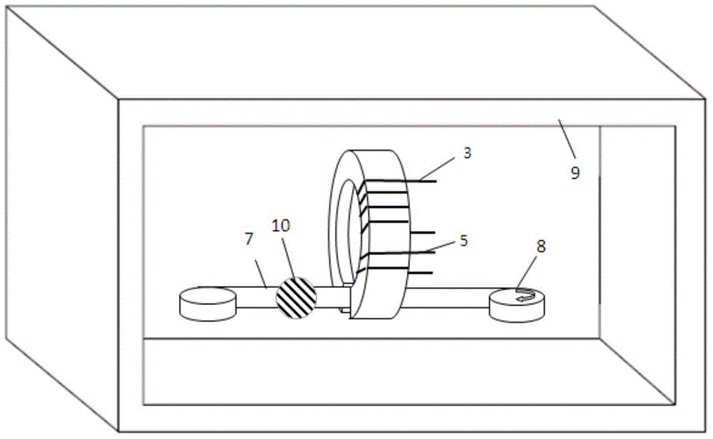 Superconducting tape current transfer capability measuring probe, measuring device and method thereof