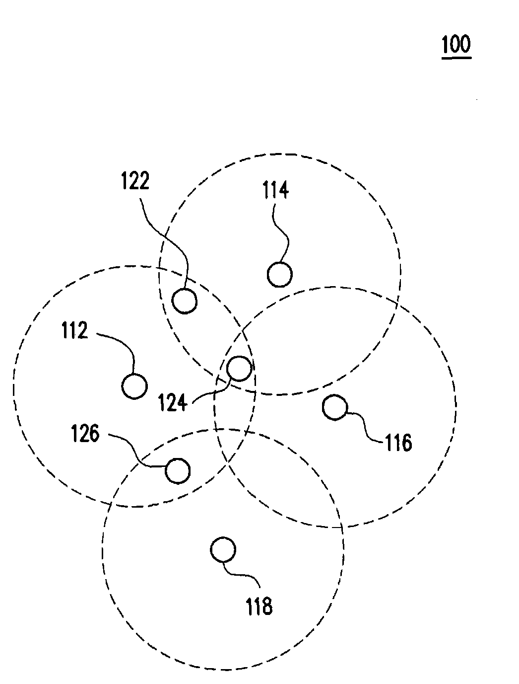 Multicast communication method, relay node and wireless network system using same