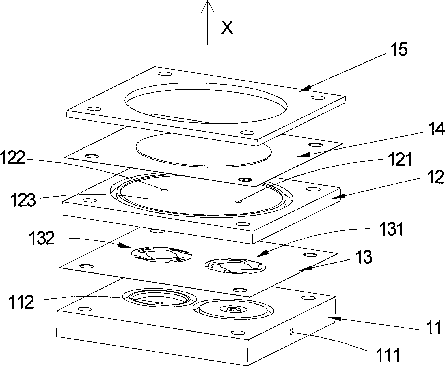 Multi-flow passage fluid conveying device