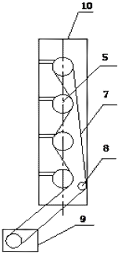 Carbonization device of rotten garbage treatment