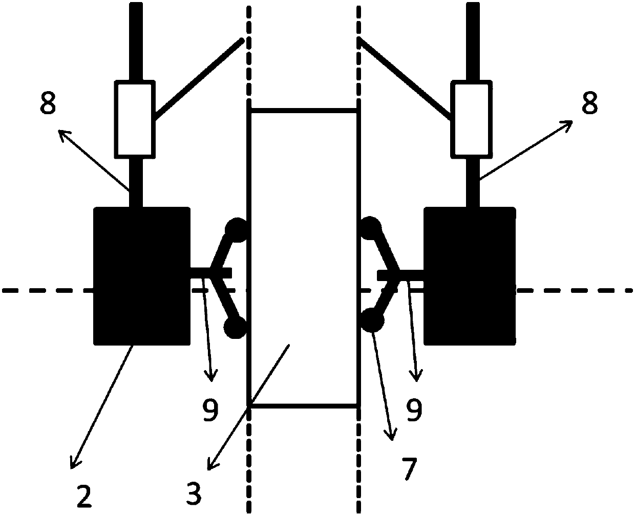 Vertical axis wind turbine-bi-directional wave energy device-tidal current energy device integrated structure based on tension leg platform