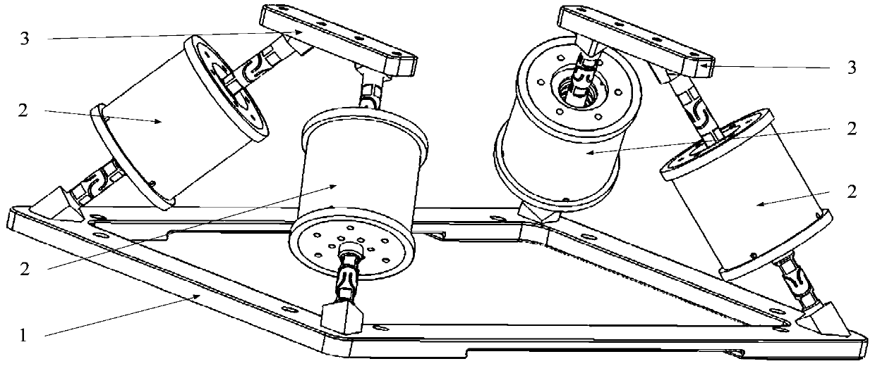 Variable damping vibration isolator based on ultrasonic motor adjustment