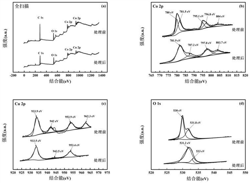 A kind of preparation method of composite metal oxide functional electrode