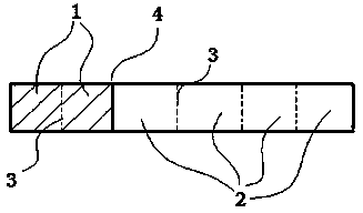 Cuttable and length-adjustable cigarette and application method thereof