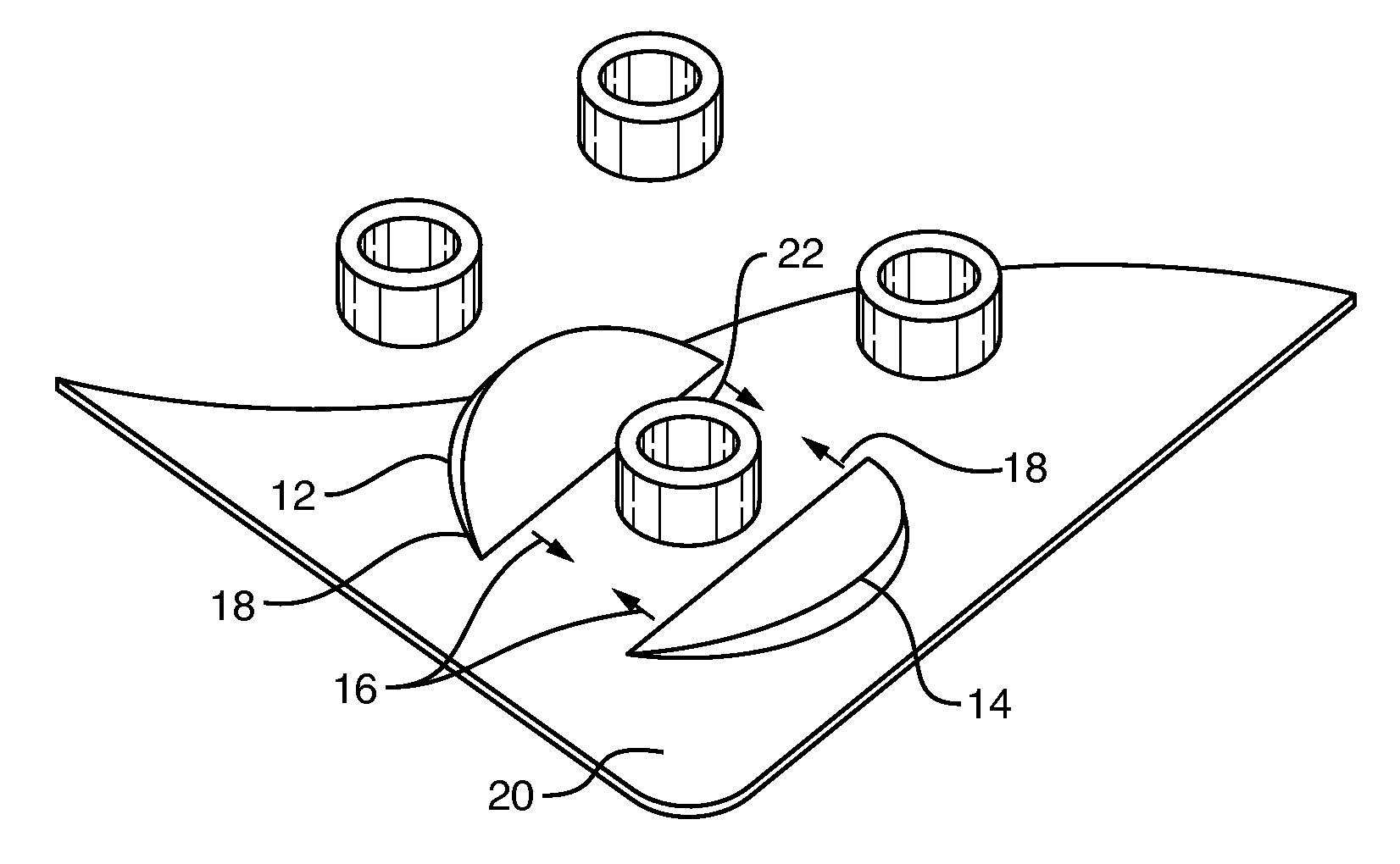 Method and device for dispensing articles from blister packs