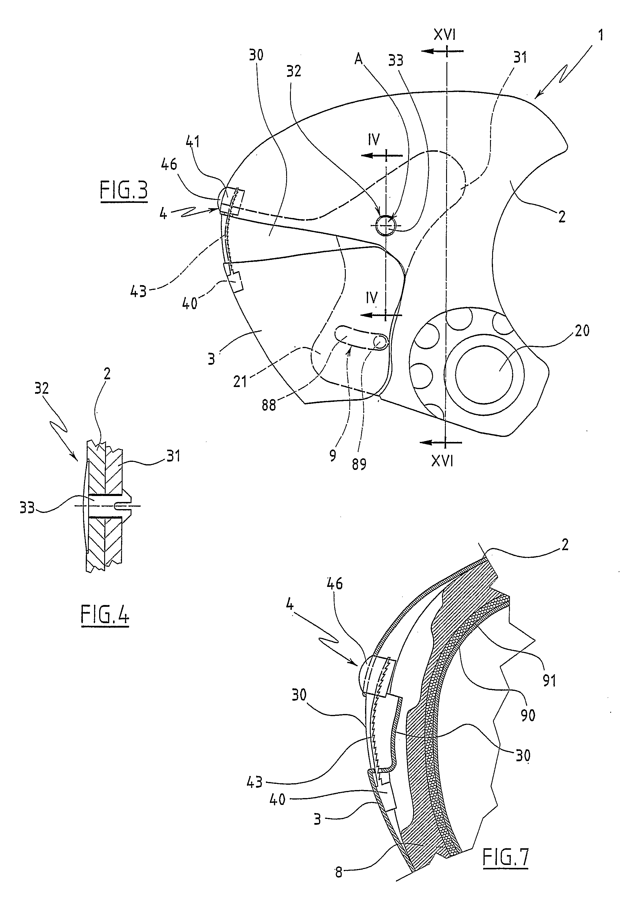 Protective Helmet For Sports Use and For Work Use