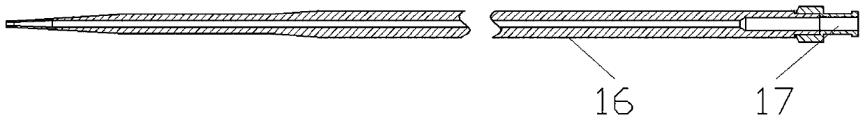 Anticoagulation coating guide sheath