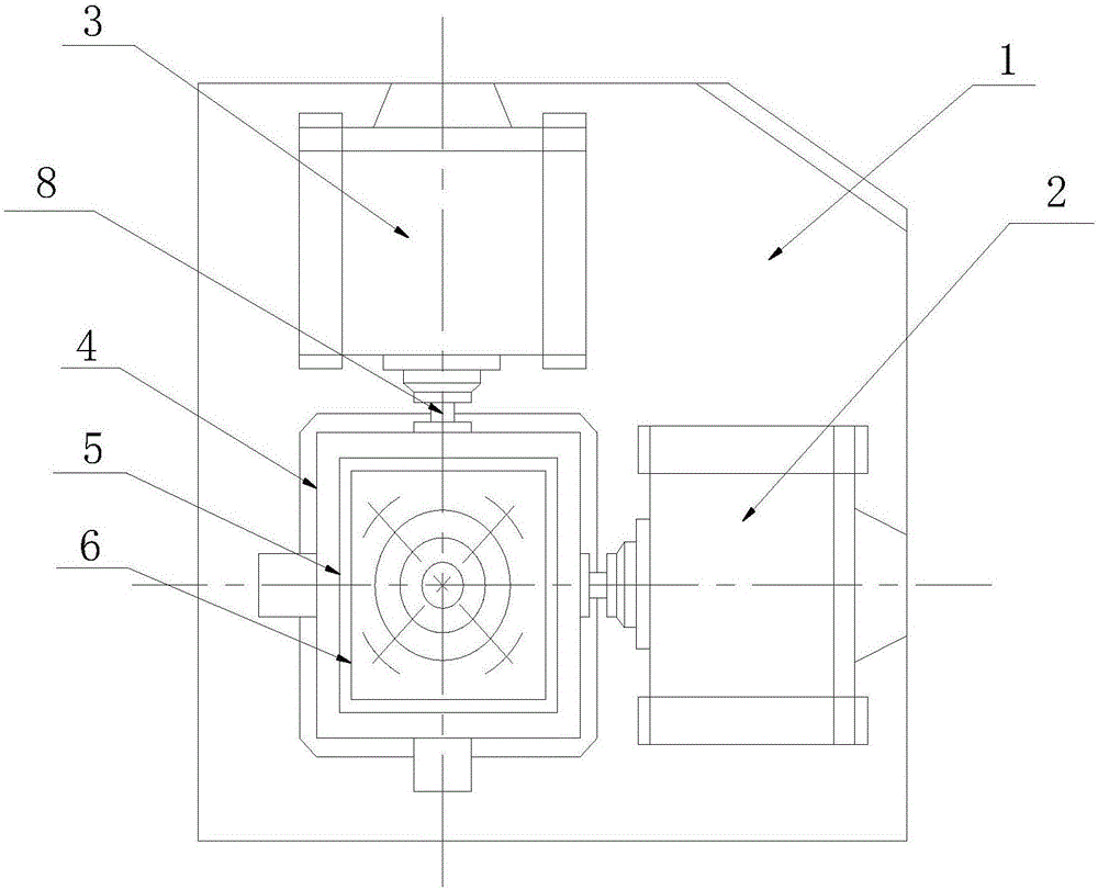 Three-axis intermediate-frequency vibration standard device