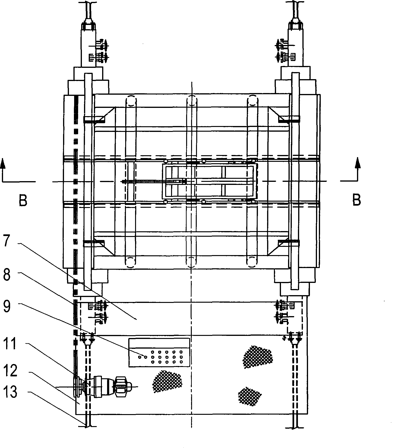 Palm fruit bundle transfer method