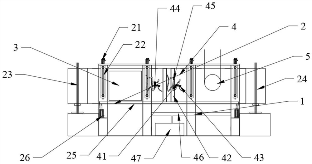 Laminated steel fixed-direction heating and continuous cleaning and drying equipment