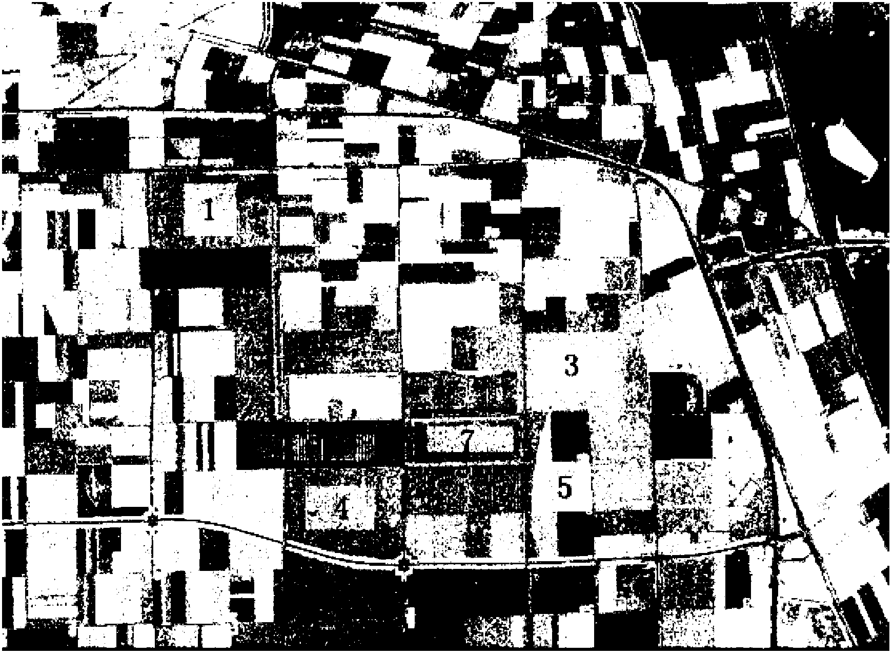 Method for classifying polarimetric synthetic aperture radar (SAR) images on the basis of scattered power and intensity combined statistics