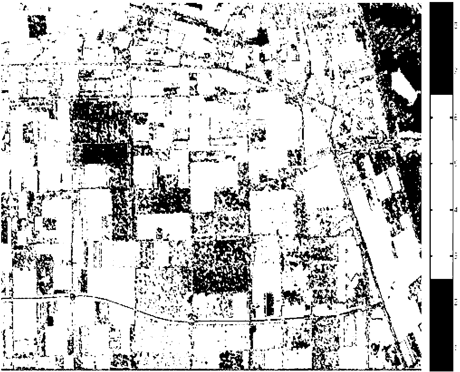 Method for classifying polarimetric synthetic aperture radar (SAR) images on the basis of scattered power and intensity combined statistics