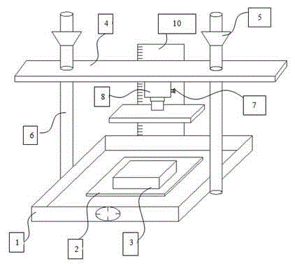 Constant-pressure transmembrane clamp for hybridization of Southern imprinting