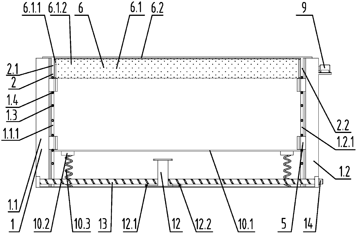 Method for operating fishing net cleaning device