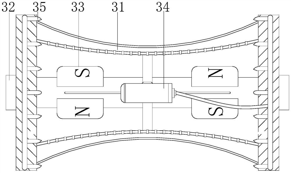 A community-use leg presser with self-drying function using rotating air blowing heating