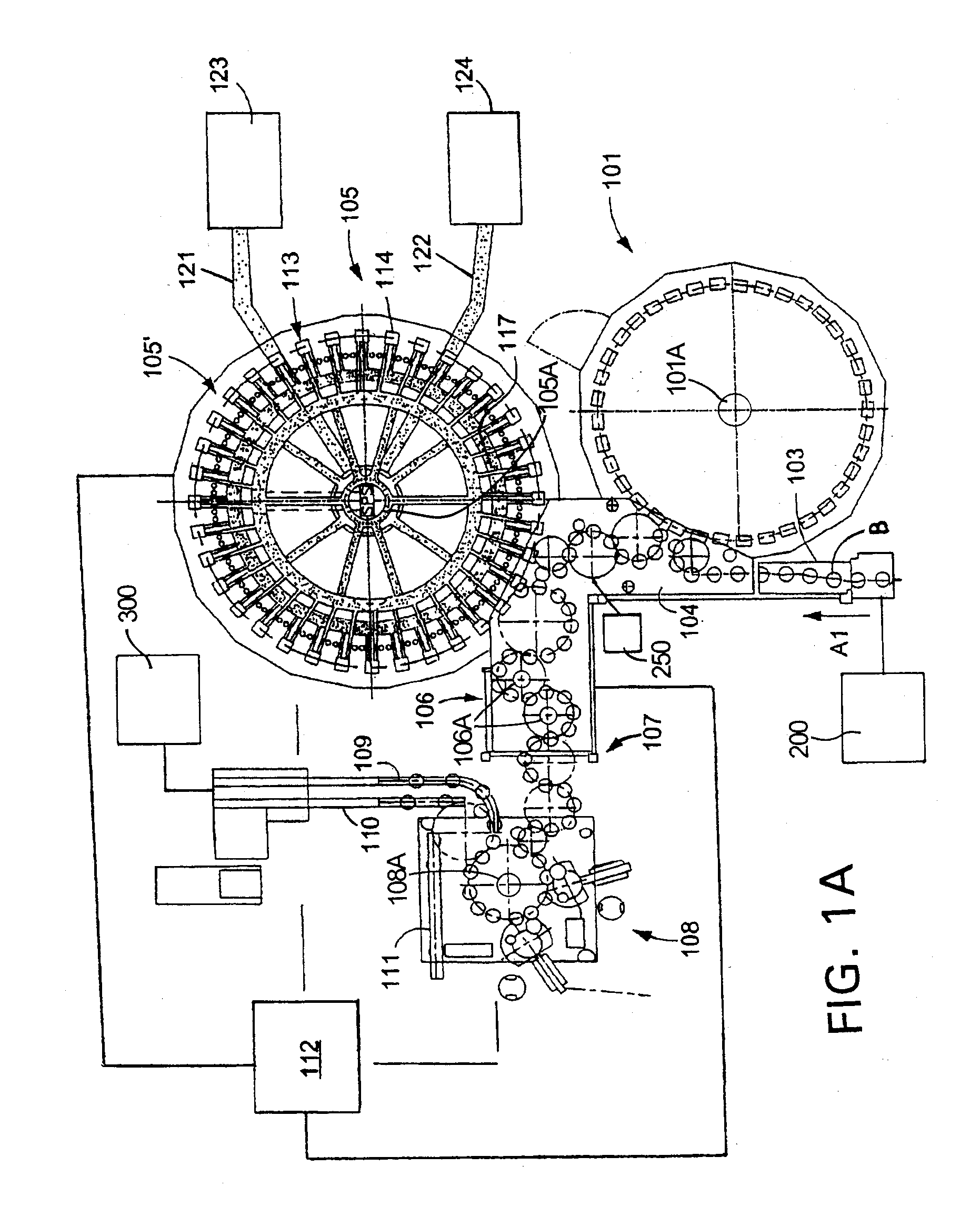 Beverage bottling plant for filling bottles with a liquid beverage material