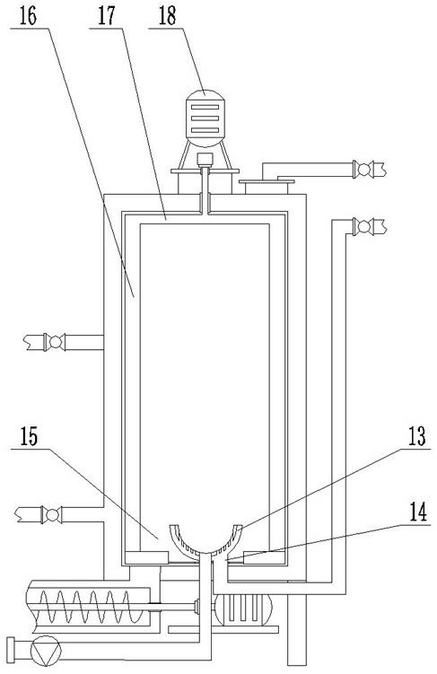 High-temperature steam jetting type oil sand and oil sludge treatment device