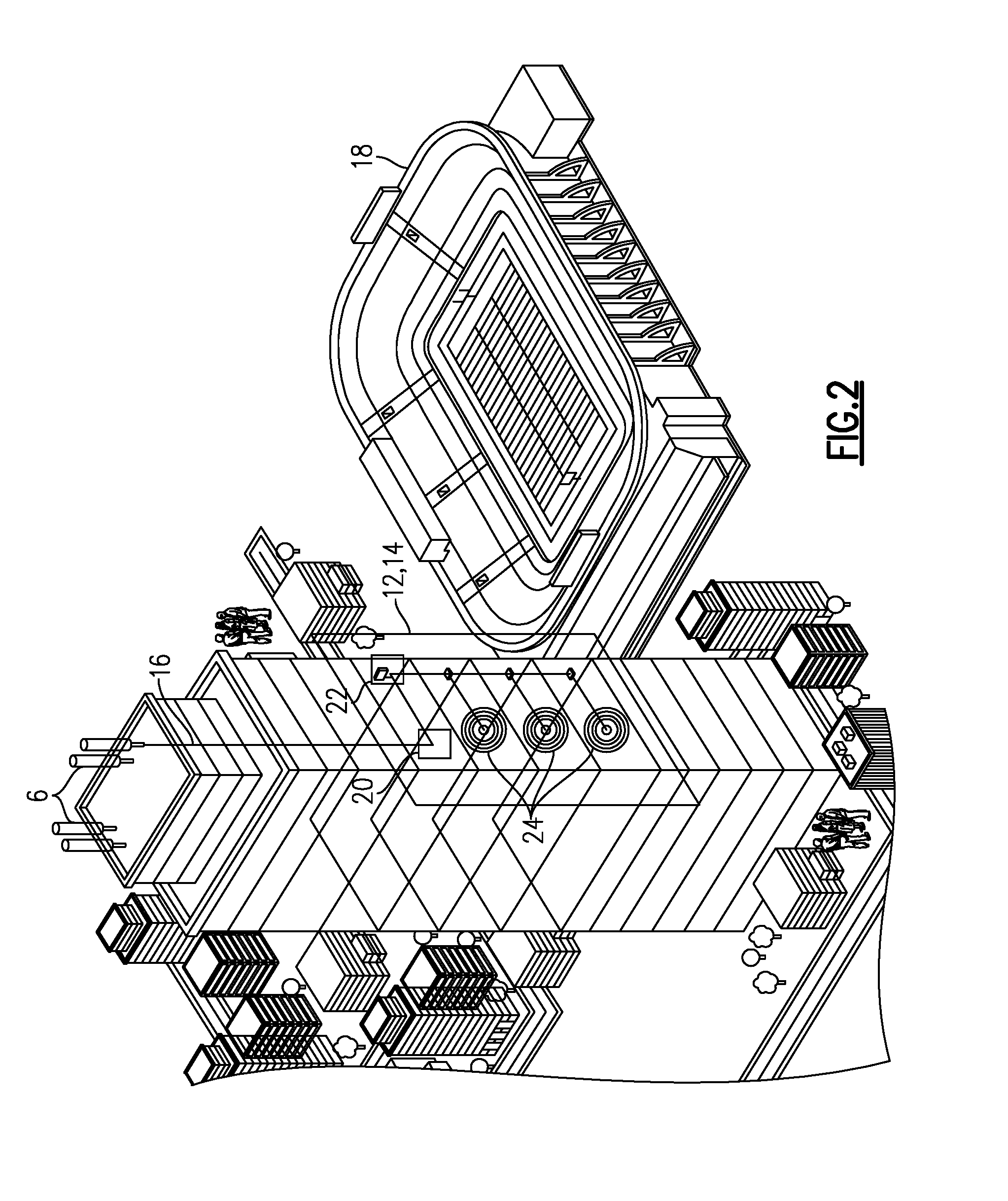 Packet energy transfer powered telecommunications system for macro antenna systems and power distribution system therefor