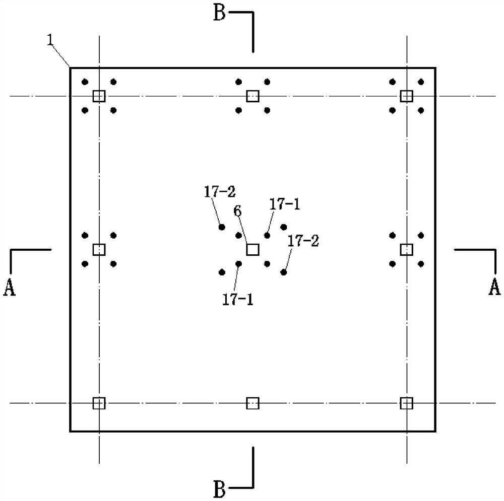 A method of repairing and strengthening raft foundation