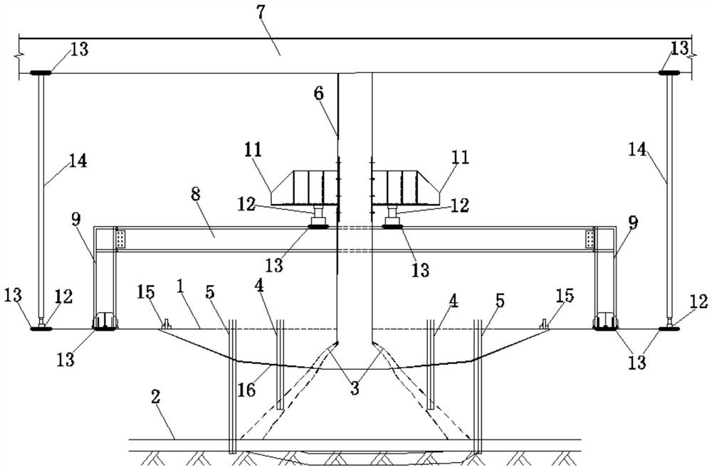 A method of repairing and strengthening raft foundation