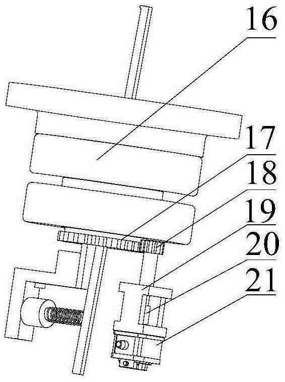 Tool magazine reliability test bench tool change position adaptive centering adjustment device and method