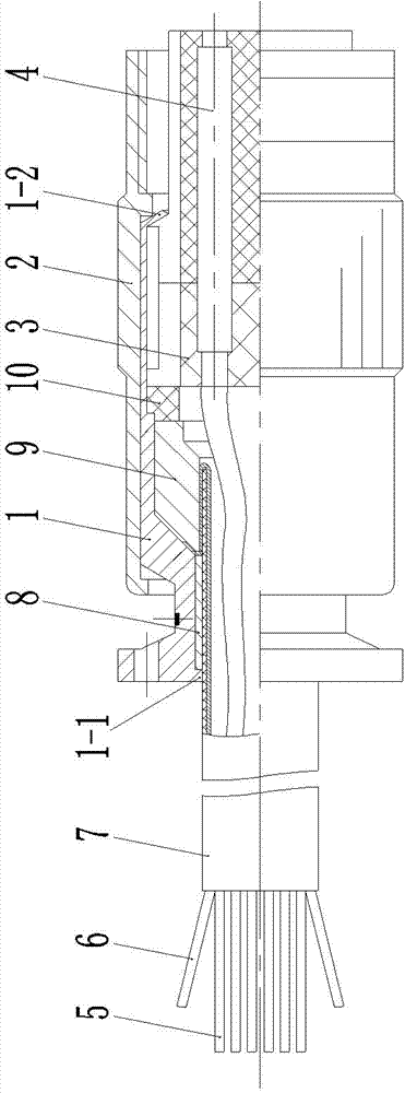 A small tensile electrical connector