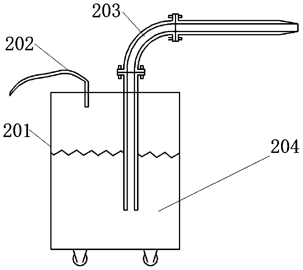 Casting forming system with turnover directional cooling function and using method thereof